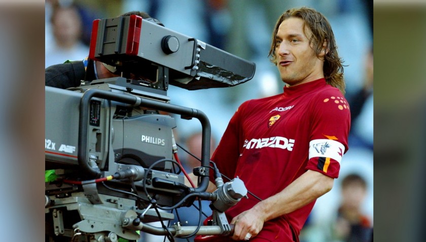 Totti's Roma Match-Issue/Worn Shirt, 2003/04 Season