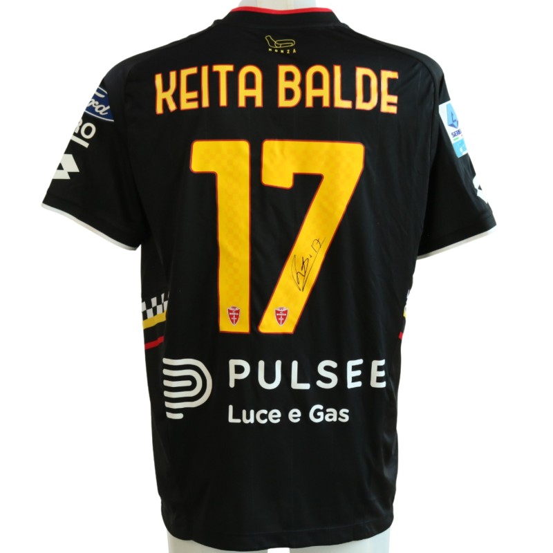 Keita Balde's Monza Signed Issued Shirt, 2024/25 