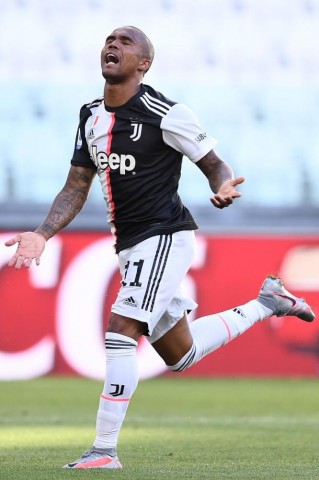 Douglas Costa's Worn and Unwashed Shirt,  Juventus-Torino 2020 