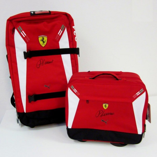 Set Ferrari Suitcases signed by Piero Ferrari