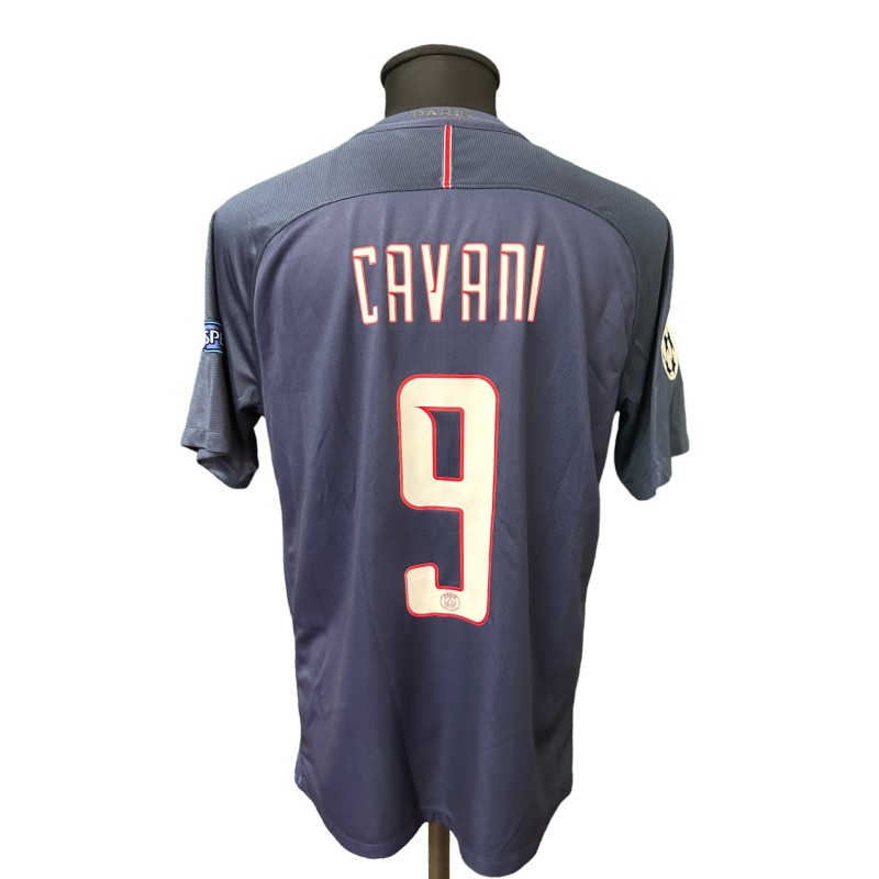 Cavani's PSG Issued Shirt, 2016/17