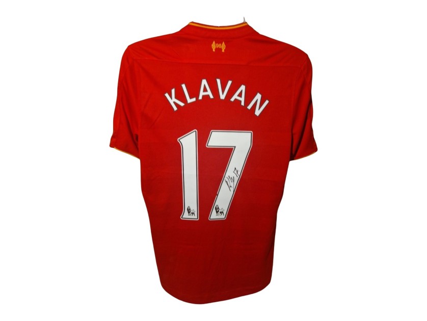 Ragnar Klavan Liverpool 2016/17 Signed Official Shirt