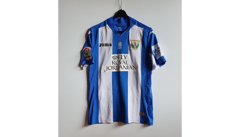 Szymanowski's CD Leganes Match Shirt - CharityStars