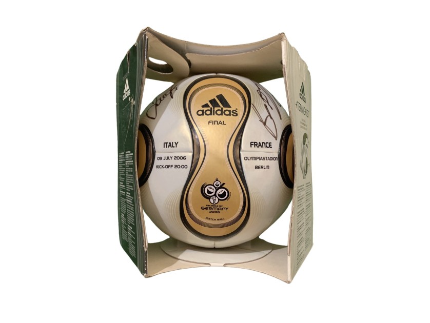 Official Match-Ball Italy vs France, Final WC 2006 - Signed by the Players