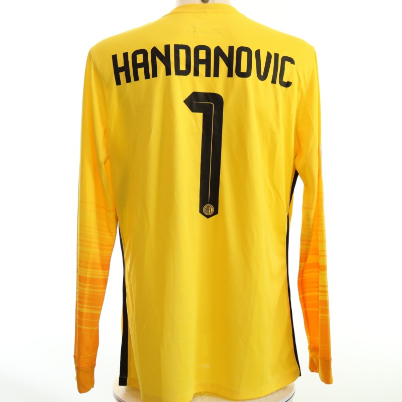 Handanovic's Inter Match-Issued Shirt, 2015/16