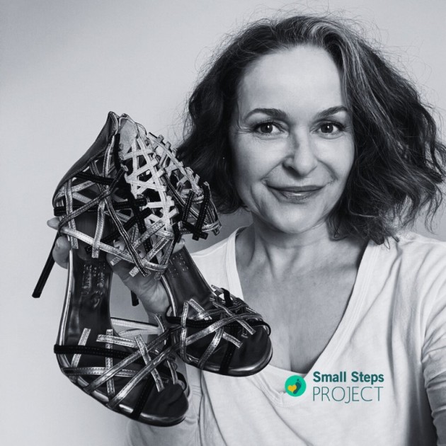 Julia Sawalha's Worn and Signed Shoes