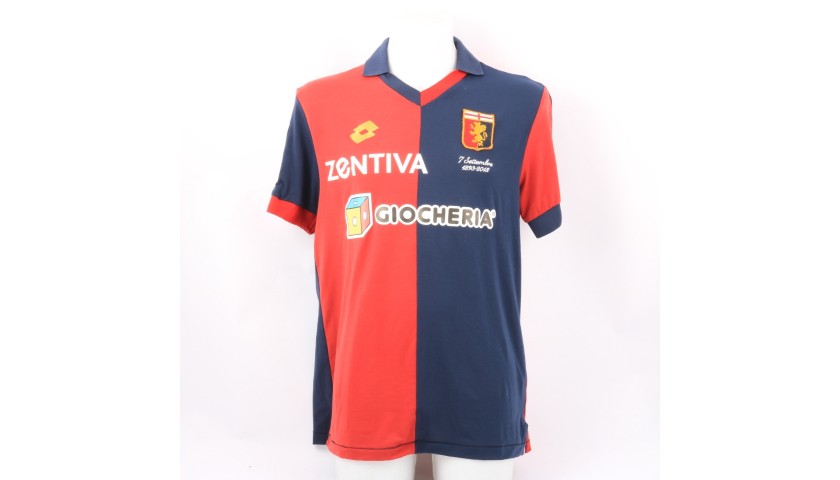 Genoa CFC 2018/19 Lotto Home Kit - FOOTBALL FASHION