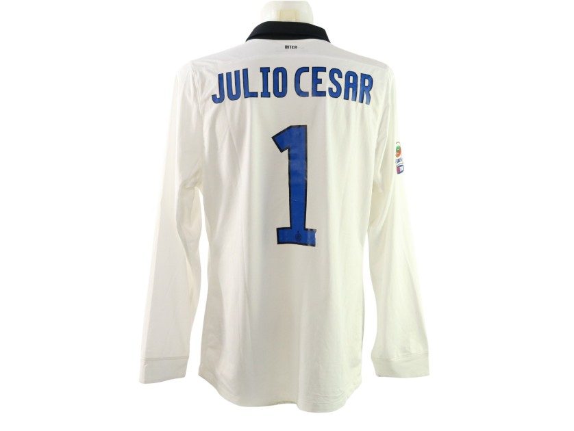 Julio Cesar's Inter Match-Issued Shirt, 2011/12