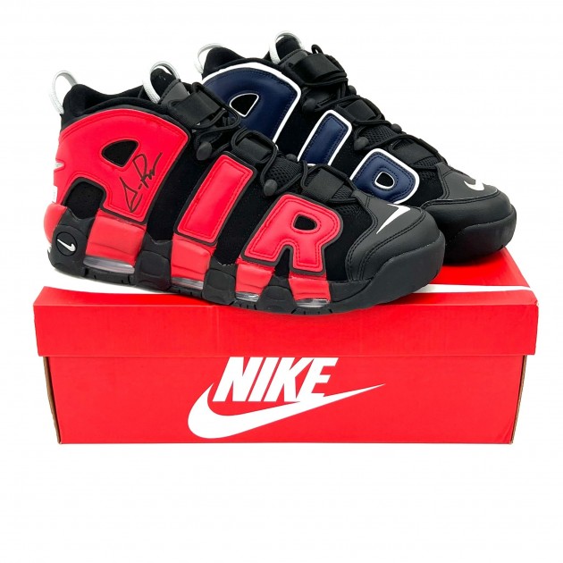 Scottie Pippen Signed Nike Air Uptempo 96 Shoes