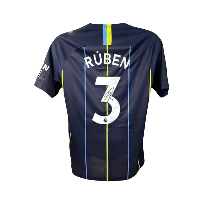 Ruben Dias' Manchester City Away 2018/19 Signed Official Shirt