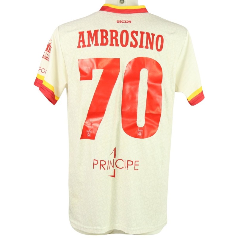 Maglia Ambrosino unwashed Reggiana vs Catanzaro 2023