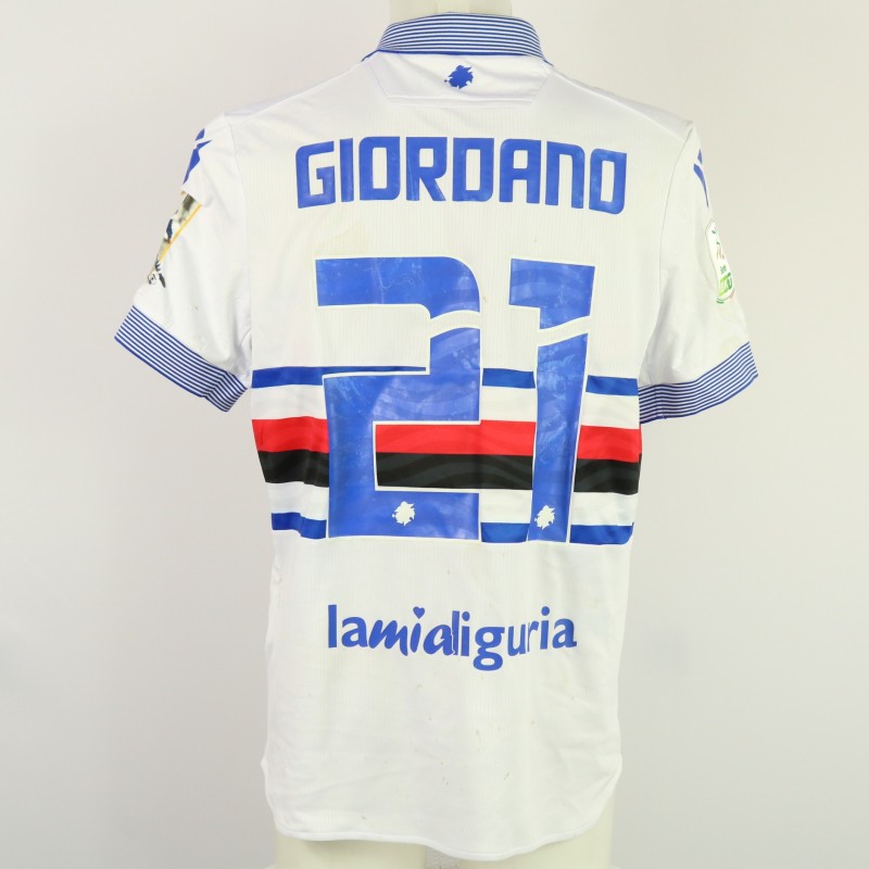 Maglia Giordano unwashed Reggiana vs Sampdoria 2023 - Speciale Mihajlović