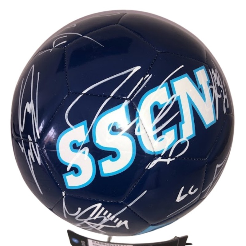 Official Napoli Ball, 2022/23 - Signed by the players