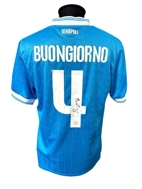 Buongiorno's Issued Shirt, Napoli vs Chelsea UCL 2026