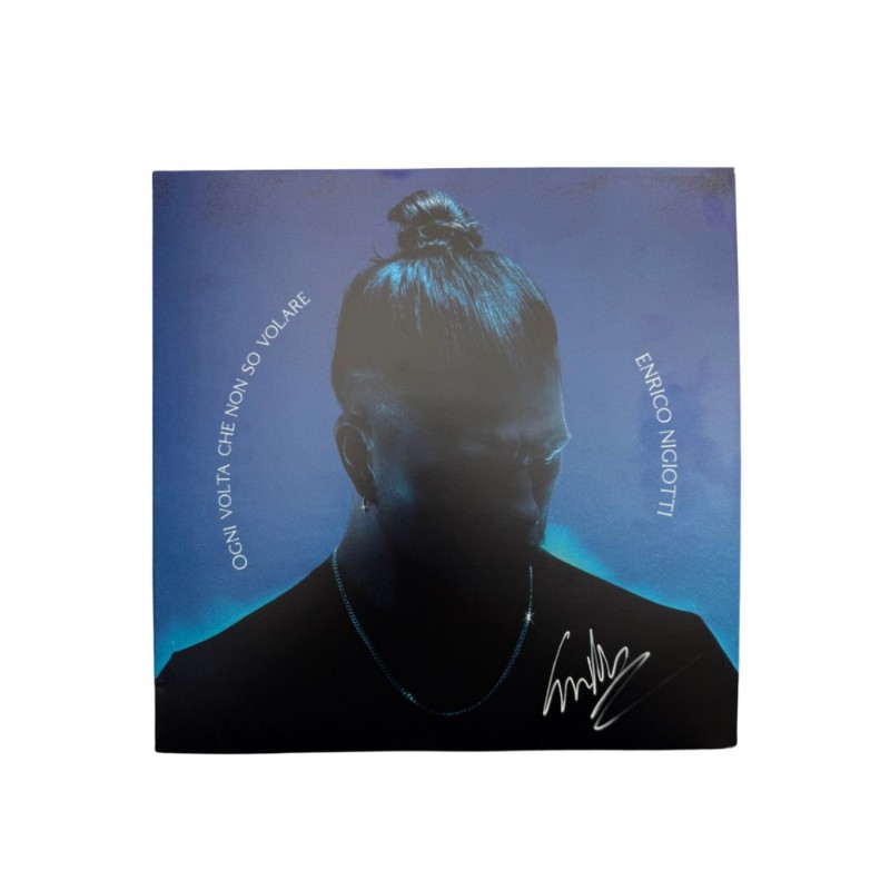 Signed Vinyl of the Sanremo Song “Ogni Volta Che Non So Volare" - Enrico Nigiotti