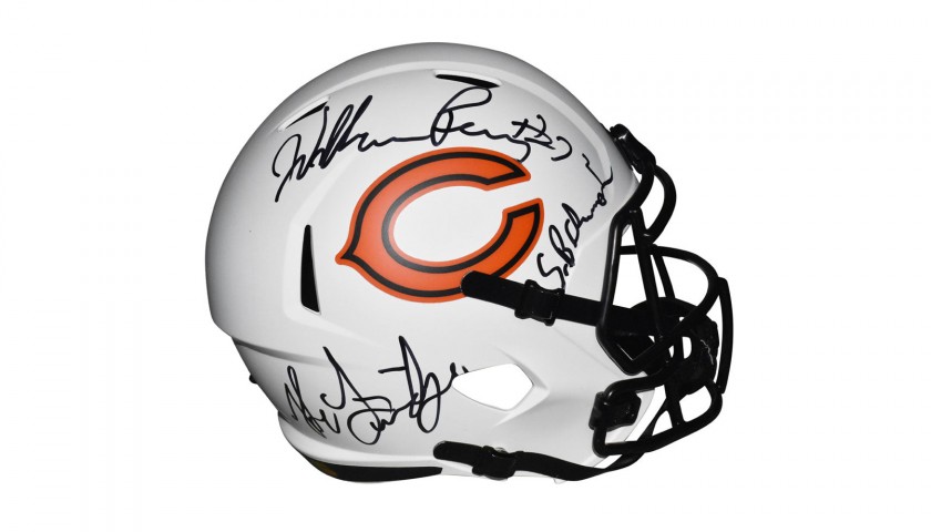 Chicago Bears Replica Football Helmet Signed by William Perry