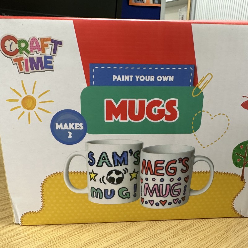Craft Time Paint-Your-Own Mug