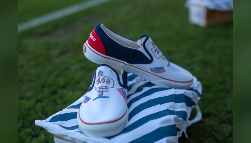 Vans "Classic Slip On" Sneakers - Cagliari Calcio Centenary