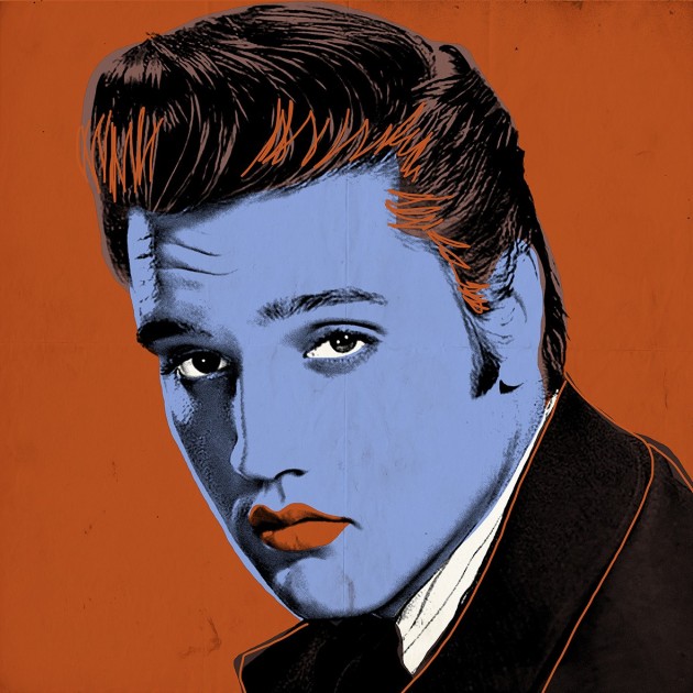 "Elvis Presley" di Andrea Pisano - Icon Pop