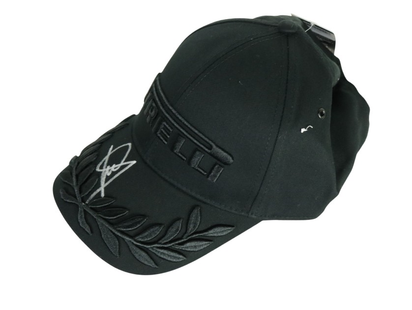 Limited Edition Black Pirelli Cap, 2026 - Signed by Lando Norris
