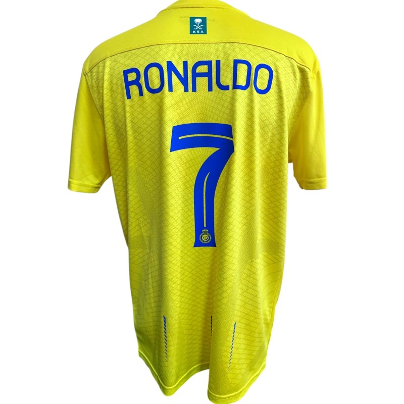 Ronaldo's Al Nassr Issued Shirt, 2023/24