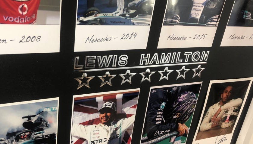 Official Mercedes Cap Signed by Lewis Hamilton - CharityStars