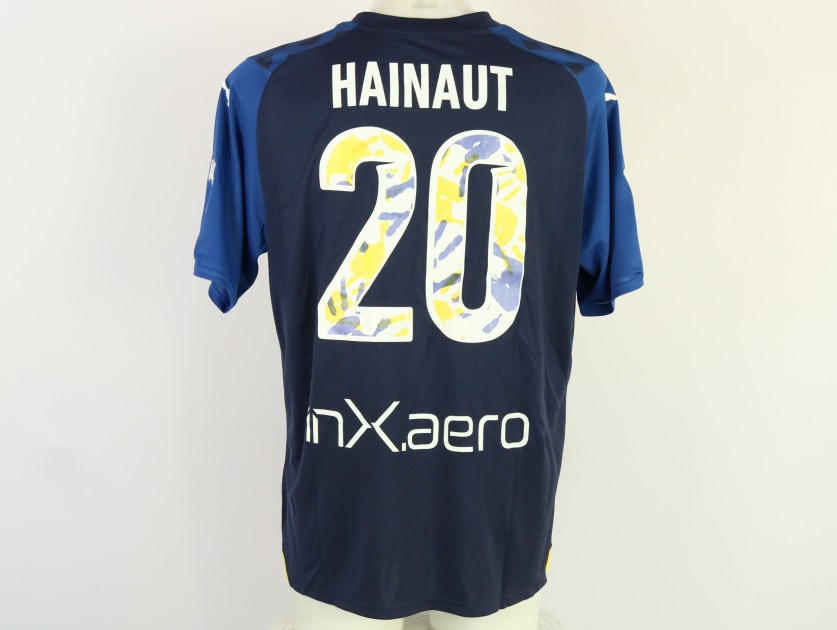 Hainaut's Match Shirt, Parma vs Catanzaro 2024 "Always With Blue"