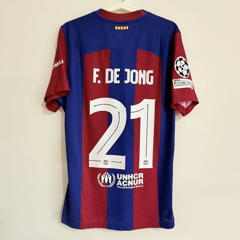 Maglia gara Barcellona Champions League 2023/24 De Jong