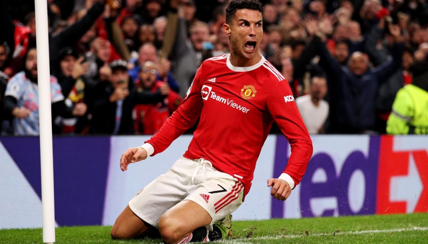 Cristiano Ronaldo Manchester United Signed Display