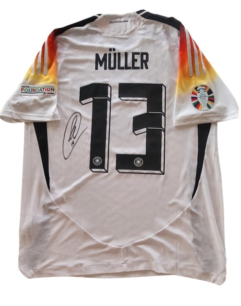 Muller' Spain vs Germany Signed Issued Shirt, EURO 2024