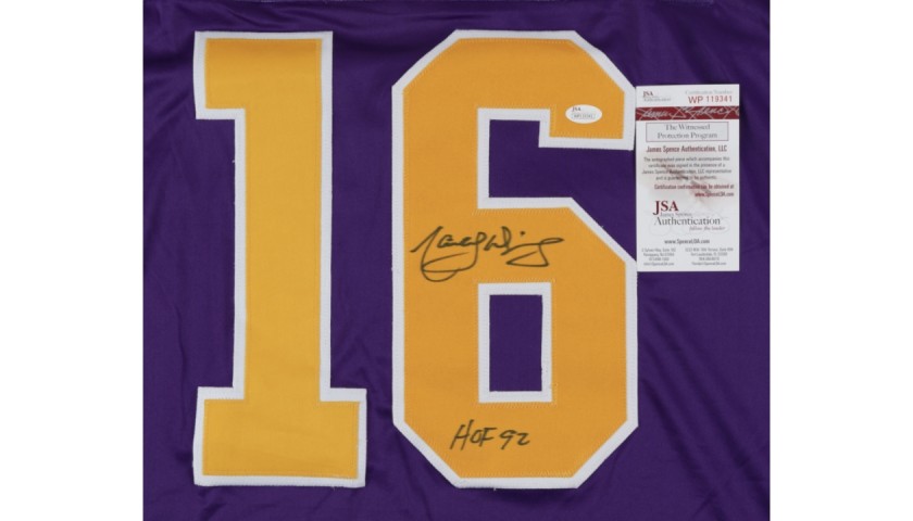 Marcel Dionne Signed Jersey Inscribed HOF 92 (JSA)