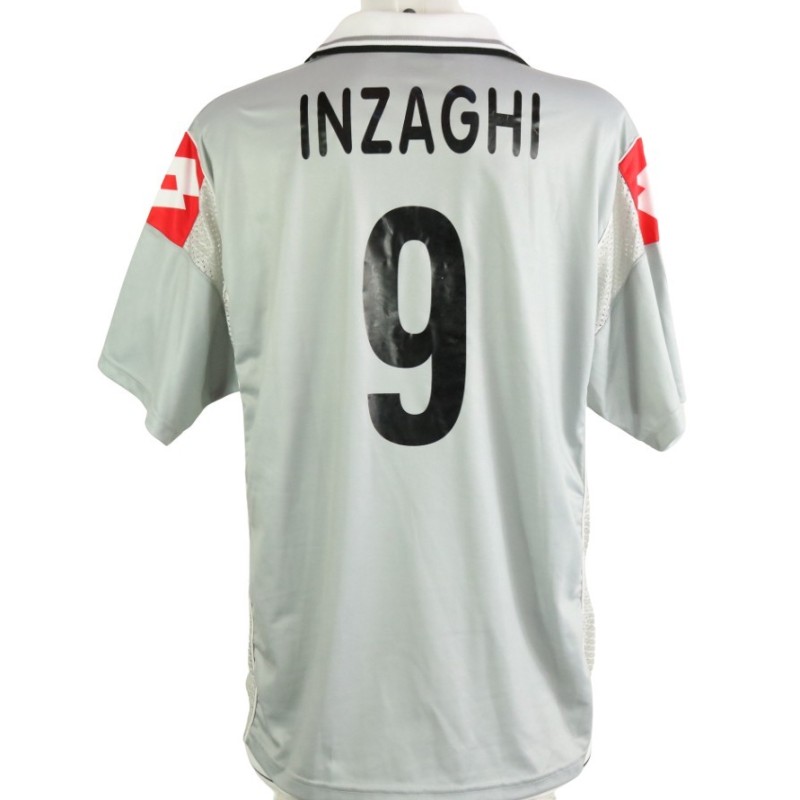 Inzaghi's Juventus Match Shirt, Italian Cup 2000/01