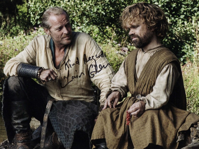 Picture signed by Iain Glen (Game of Thrones)