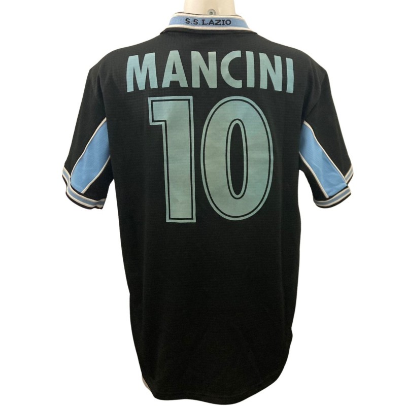 Mancini's Match-Worn Shirt, Bari vs Lazio 1999