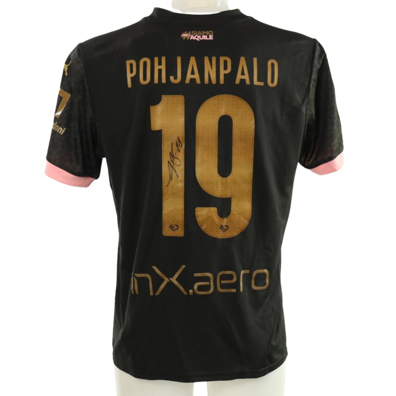 Pohjanpalo's Palermo Signed Official Shirt, 2024/25