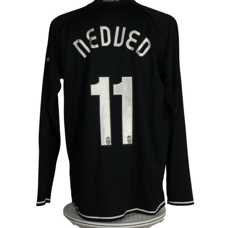 Nedved's Juventus Match-Issued Shirt, 2007/08