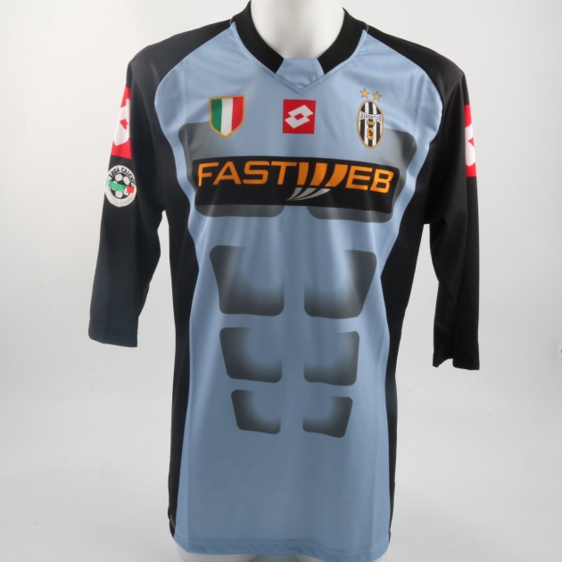 Buffon Juventus shirt, issued/worn Serie A 2002/2003