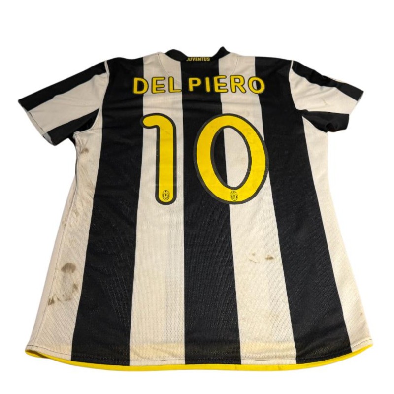 Del Piero's Juventus Match-Worn Shirt, 2008/09