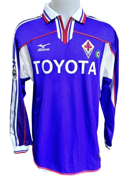 Maglia Indossata Chiesa Fiorentina, 2001/02 - CharityStars
