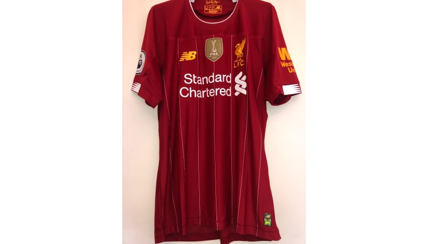 Henderson's Match Shirt, Liverpool-Wolverhampton 2019