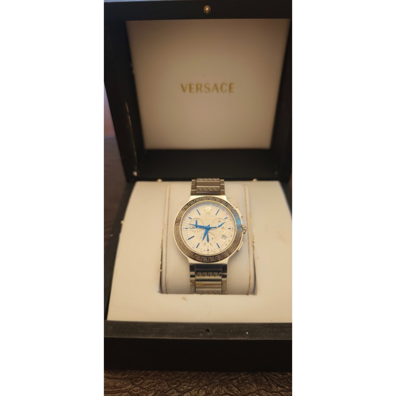 Versace "Landmark" Chronograph ZLC99 Full Set, 2006 - Excellent Condition