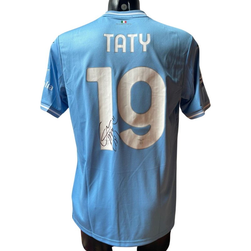 Taty Castellanos Official Lazio Shirt, 2023/24 - Signed with video proof