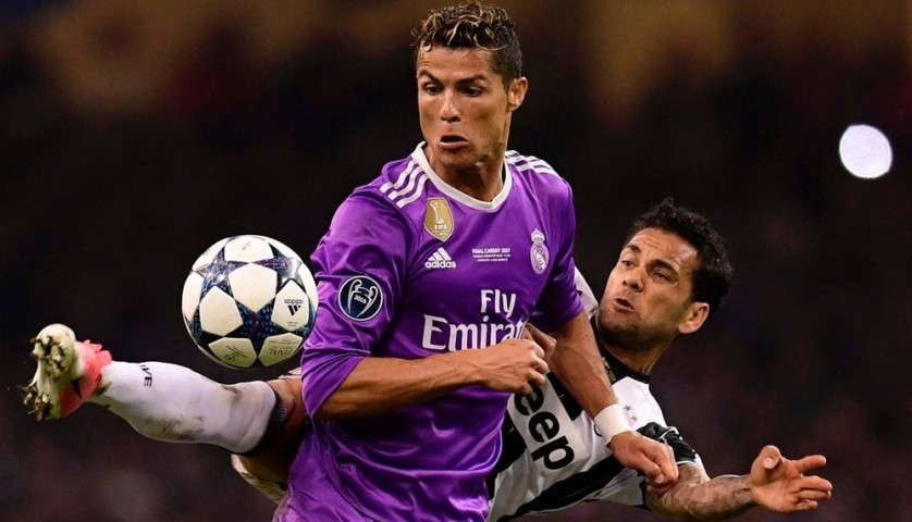 Cristiano Ronaldo's Real Madrid Champions League Final 2017 Match Shirt vs Juventus