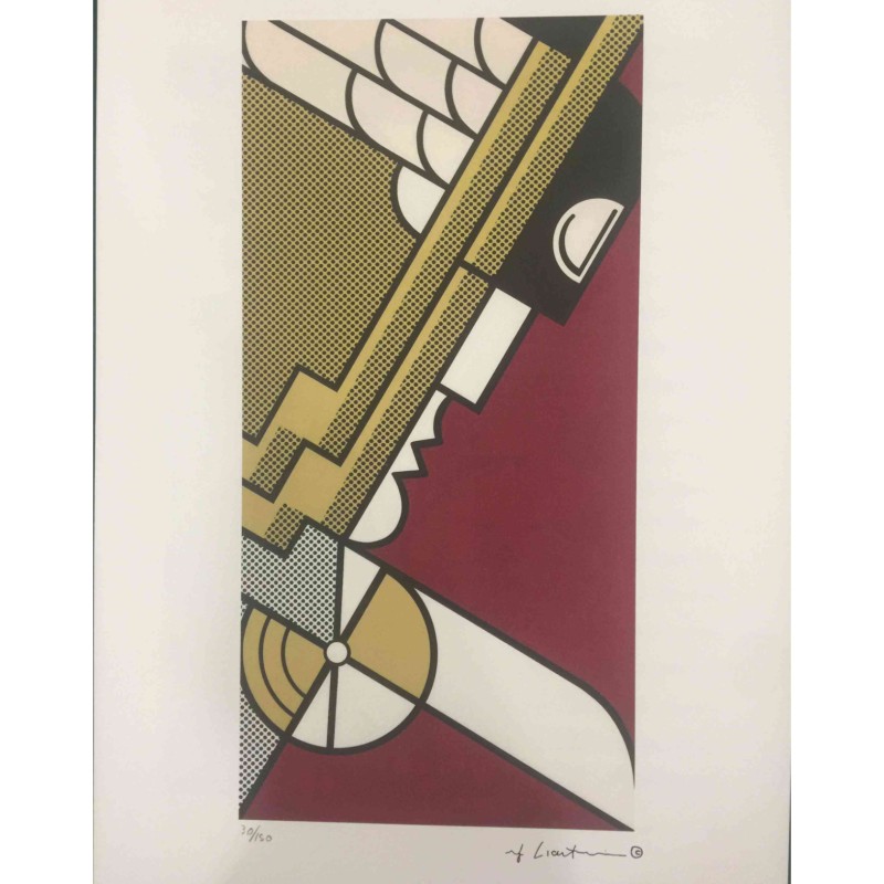 Litografia offset di Roy Lichtenstein (replica)