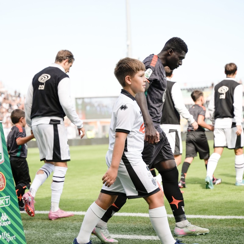 Mascot Experience at the Venezia vs Virtus Entella Match