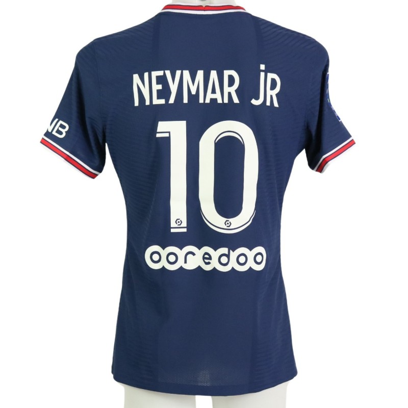 Neymar's PSG Match Shirt, 2021/22