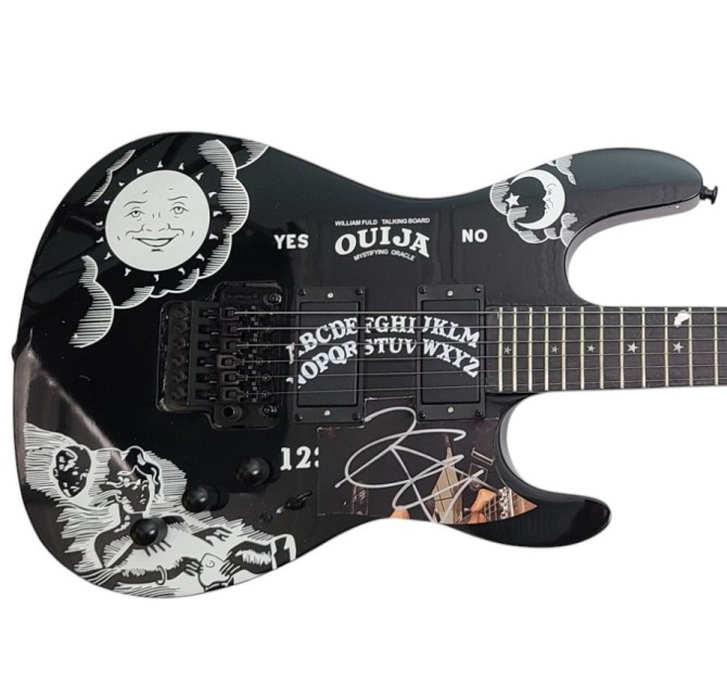 Kirk Hammett of Metallica Signed KH-2 Guitar