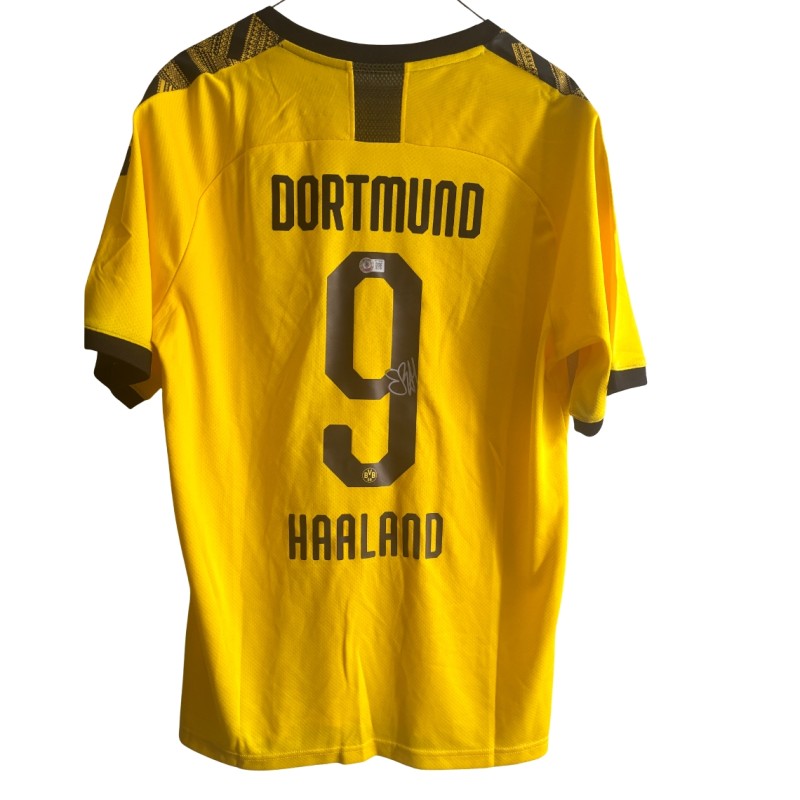 Erling Haaland Signed Dortmund Jersey