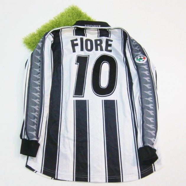 Fiore match worn shirt, Udinese-Reggina Serie A 2000/2001