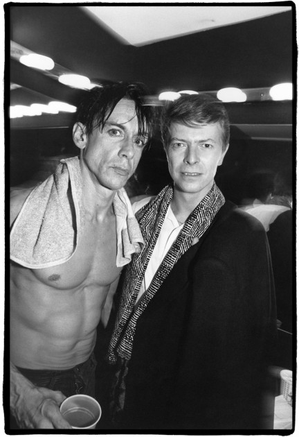 Contratto Musicale David Bowie E Iggy Pop Firmato Charitystars 0277